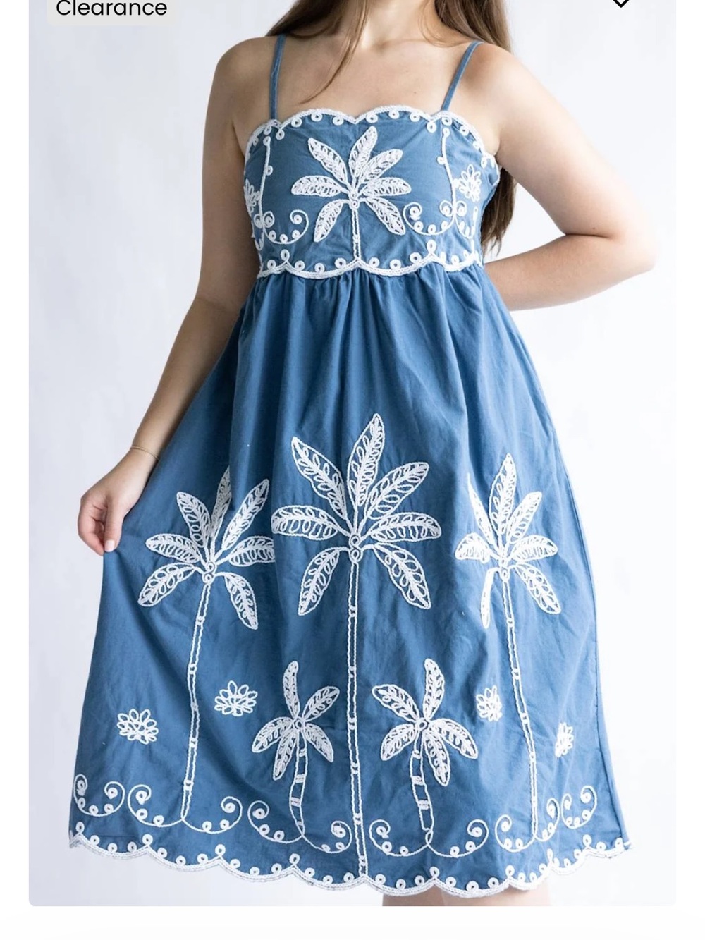 NWT Simply Southern Cut Out Back Dress - Picture 2 of 6